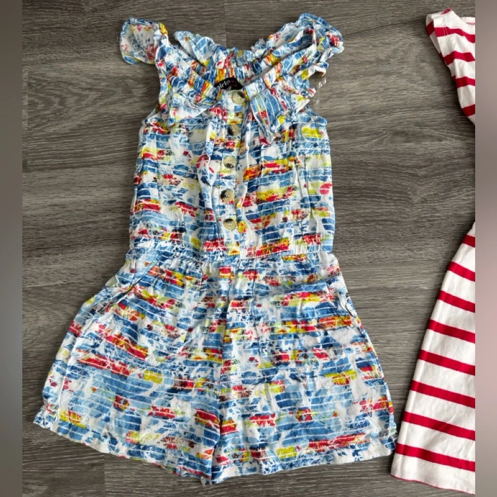 Girls dress and romper bundle - Picture 4 of 6